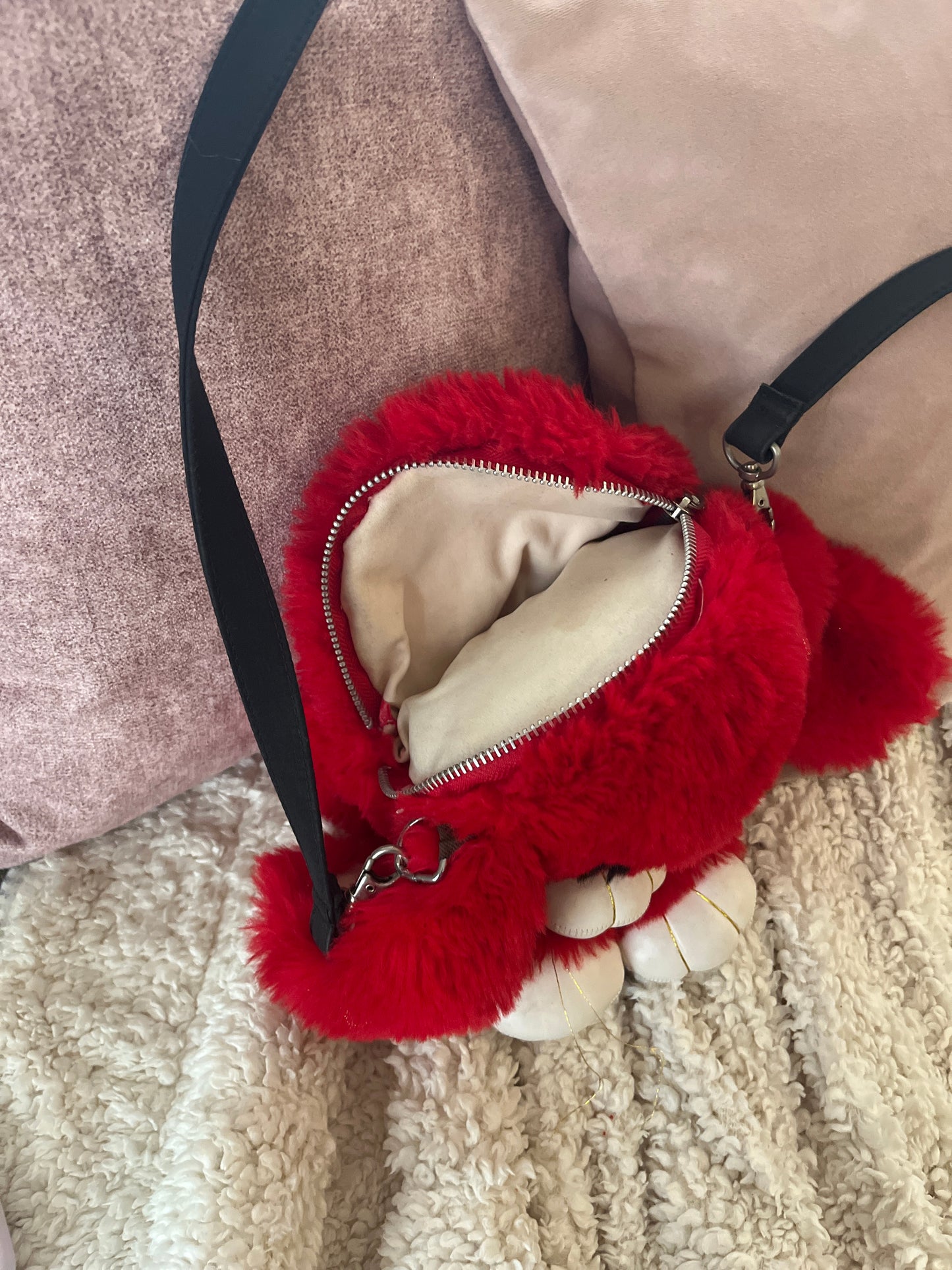 Red bunny bag