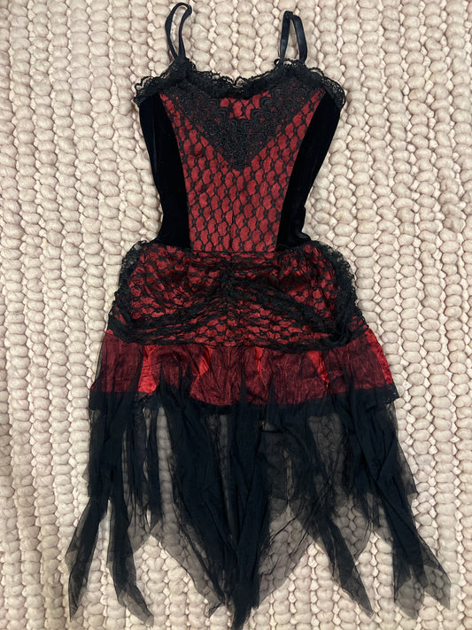 corset vampire core dress