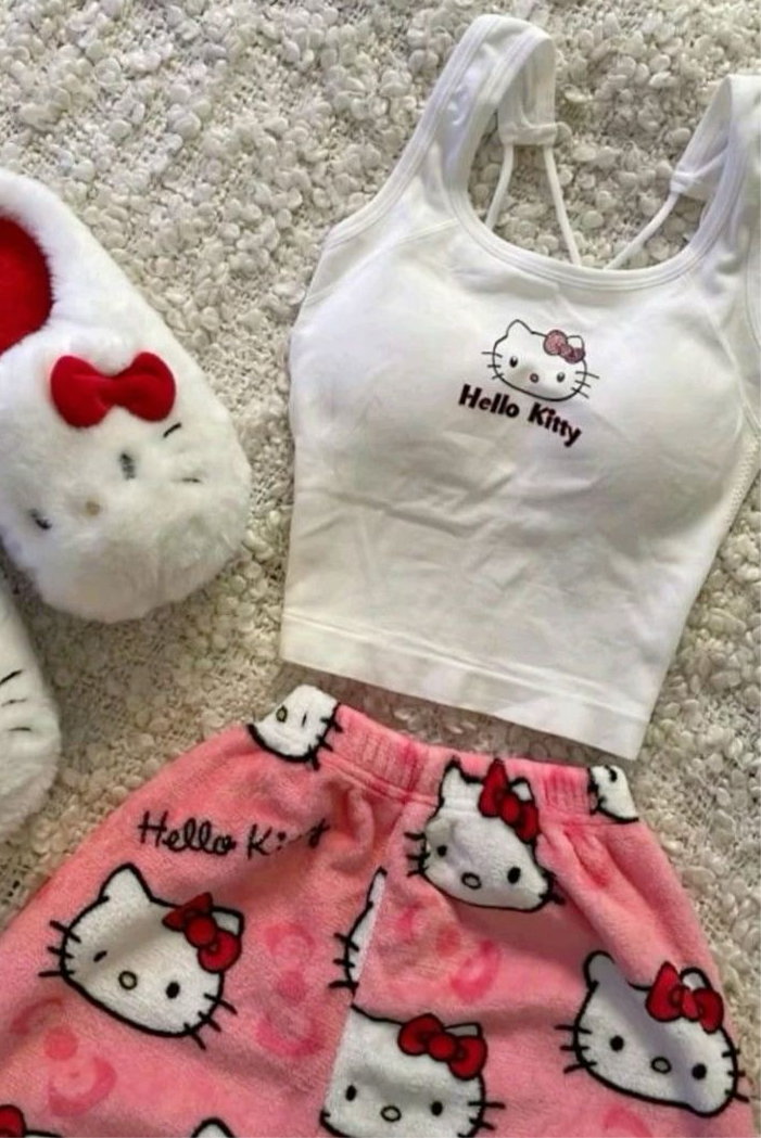 Hello Kitty Pj Set