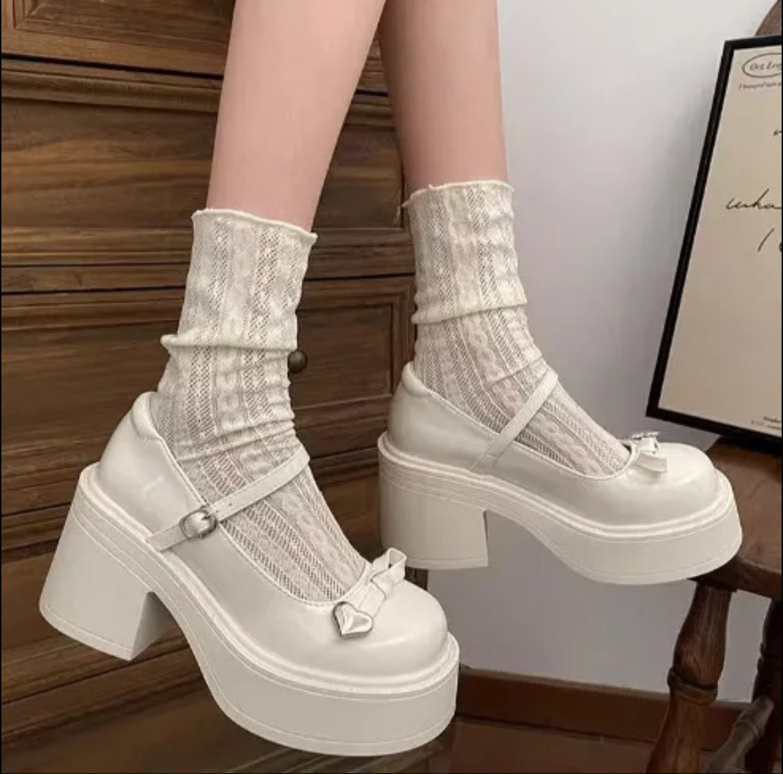 Maryjane platforms (preorder)