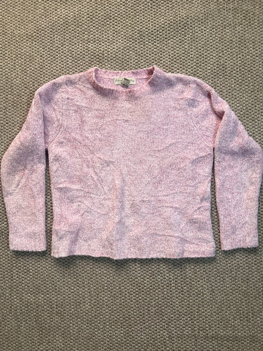 soft baby pink thermal top