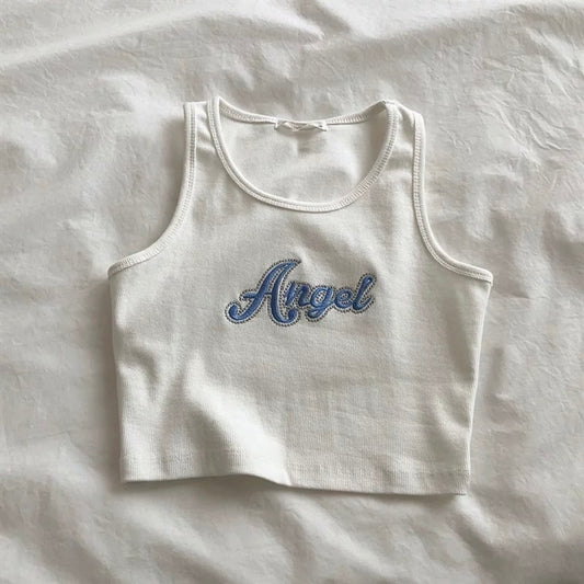 Angel crop top