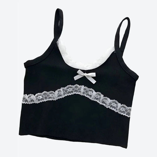 cute dollette lace cami